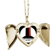 thumbnail image 1 of Recuerda las lecciones de historia Collar colgante en forma de melocotón con alas Unbranded M, 1 of 3