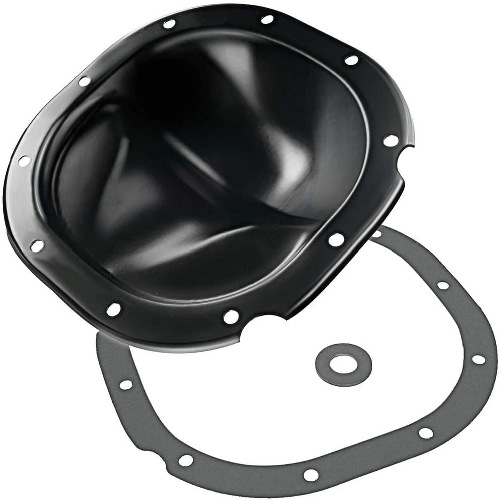 APremium Rear Differential Cover with Gasket Compatible with Ford F