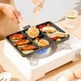 thumbnail image 3 of Non-stick 4-in-1 Breakfast Pan with Separate Cooking Chambers, Dishwasher Safe & Easy Clean for Perfect Eggs, Pancakes, Steak and Vegetables for Family Breakfasts and Quick Morning Meals, 3 of 3