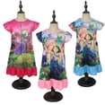 thumbnail image 2 of 2023 nuevo Disney Girls Encanto Mirabel Madrigal vestido niños pijamas disfraz niños Fancy Dolores Isabela vestidos de princesa 3-8YXL(7-8T) Gao Jinjia LED, 2 of 2
