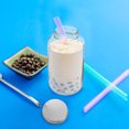 thumbnail image 5 of 4Pcs 500ML Glass Milk Tea Water Bottles Transparent Juice Beverage Bottles, 5 of 5