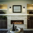 thumbnail image 2 of Pemberly Row 5" ETL Integrated LED Wall Sconce with Glass Shade - Black, 2 of 9