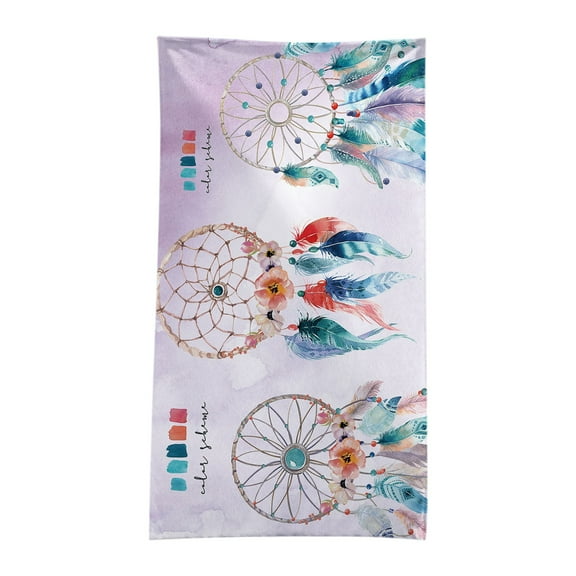 OAVQHLG3B Microfiber Beach Towel Super Lightweight Colorful Bath Towel Sandproof Beach Blanket Multi-Purpose Towel For Travel Swimming Pool 30x60 Inch