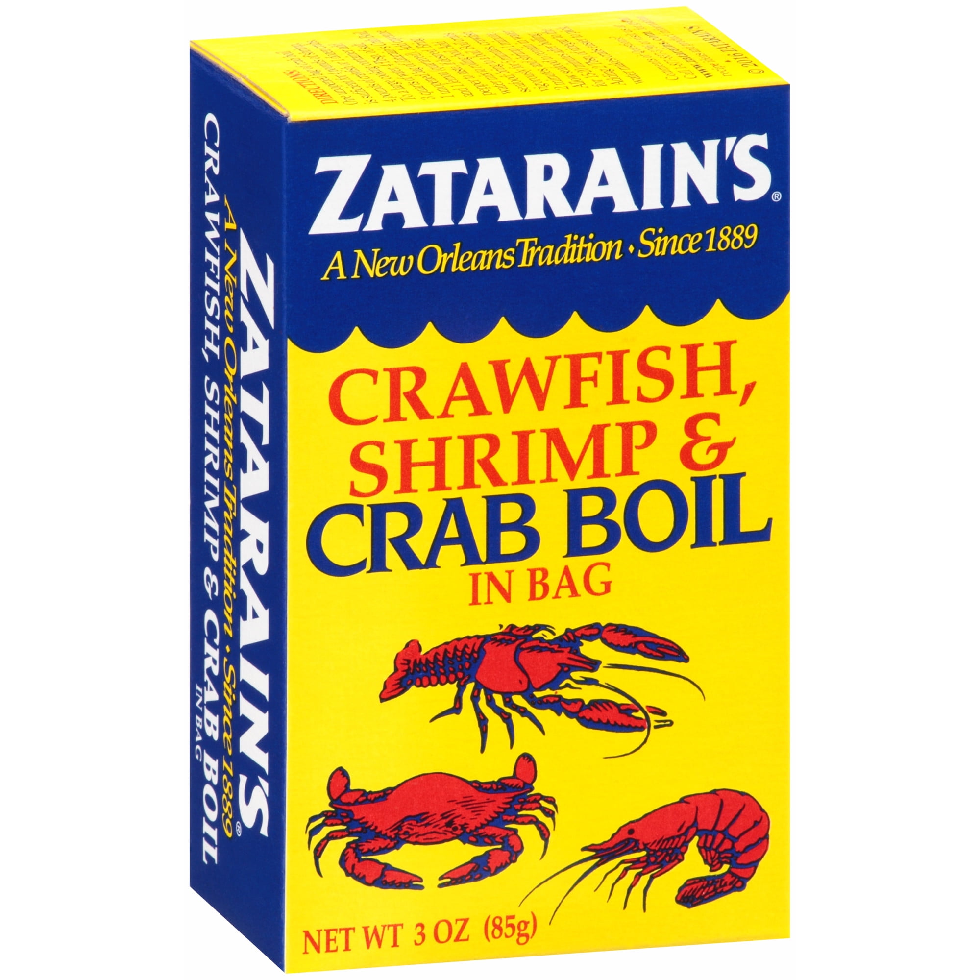 Zatarain's Crawfish, Shrimp & Crab Boil, 3 oz