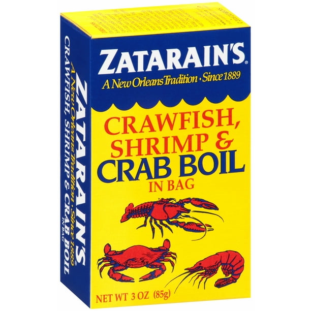 Zatarain's Crawfish, Shrimp & Crab Boil, 3 oz