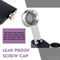 thumbnail image 4 of Father's Day Flask for Liquor and Funnel - 8 oz Leak Proof Stainless Steel Pocket Hip Flask with Screw Cap Gift for Men Fathers Day Wine Gift, Grandpa Flask, Stepdad Outdoor Gifts, 4 of 6