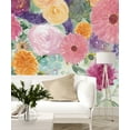thumbnail image 2 of Floral Wallpaper Pre-Pasted - 100"W x 100"H, 2 of 3