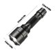 thumbnail image 3 of Linterna LED recargable de 100 lúmenes, luz de campamento de aleación de aluminio impermeable con zoom de 3 modos con clip lateral y luz roja intermitente para senderismo al aire libre, pesca, 3 of 6