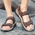 thumbnail image 6 of LASUDRAA Mens Comfort Sandals Adjustable Straps Casual Summer Beach Shoes Lightweight Non‑Slip Outdoor Footwear, 6 of 8