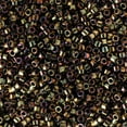 thumbnail image 2 of Miyuki Delica Seed Beads – Size 11/0 (1.6 mm), DB0023, Metallic Bronze AB, 7.2 g, Approx. 1440 Beads, 2 of 7