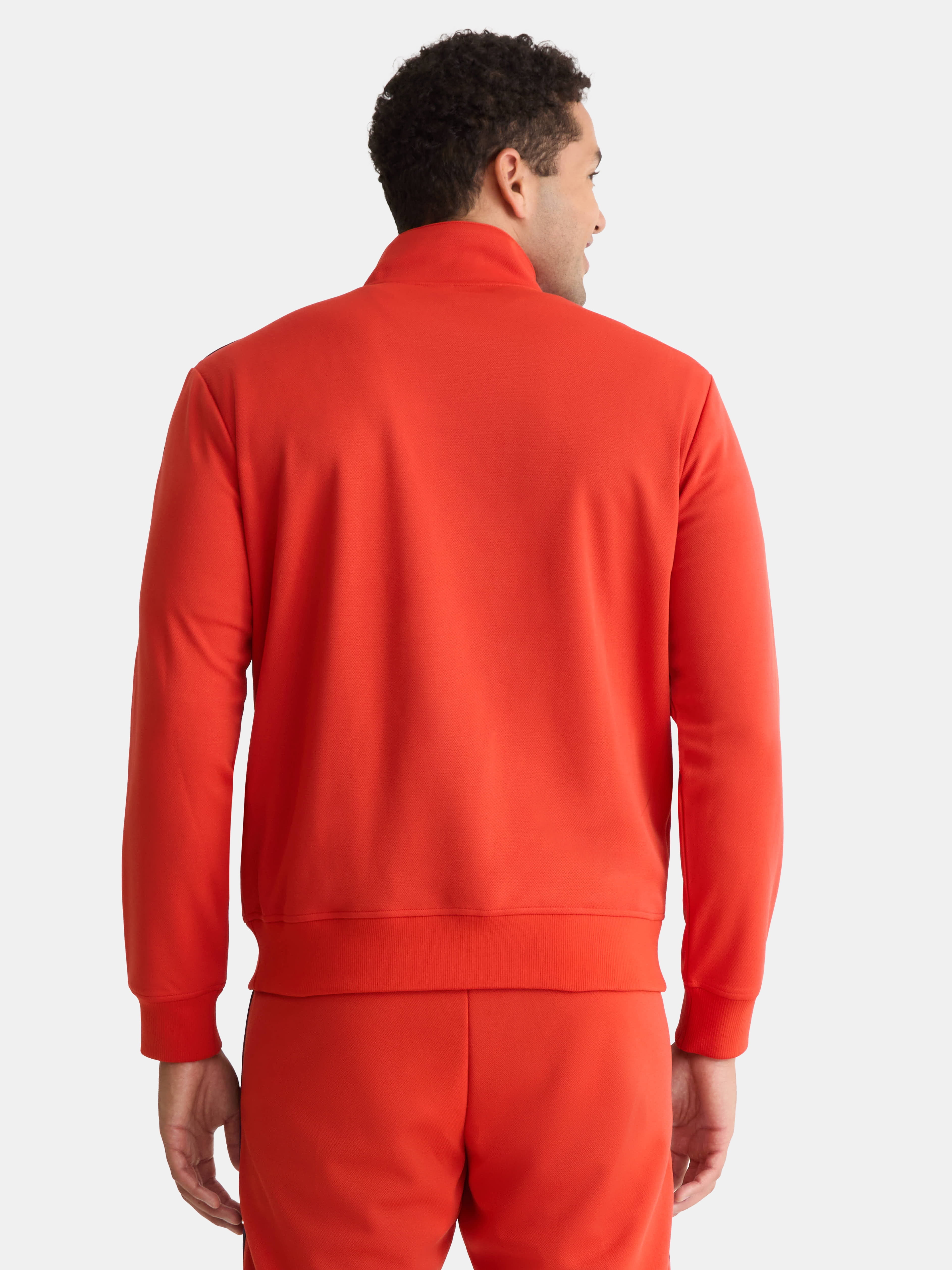 Athletic Works Men's and Big Men's Tricot Track Jacket, Sizes S-3XLT