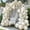 Pearl Sand White, variant on White Balloon Arch Double Stuffed Pastel White Cream Beige Balloon Garland Kit Different Sizes With Clear Balloons for Birthday Wedding Bridal Shower Day Party Decor