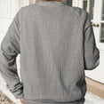 thumbnail image 4 of RXMEKW Knit Cardigan for Women, V-Neck Button Front with Patch Pockets, Oversized Relaxed Fit Long Sleeve Open Front Sweater for Layering, 4 of 5