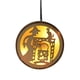 thumbnail image 2 of Luz Hueca De Madera Para Halloween Con Patrón De Bruja, Decoración Colgante Led Redonda De Halloween Para Ventana, Cerca De Árbol, Puerta, Escritorio De Oficina Advancent HA027580-01, 2 of 7
