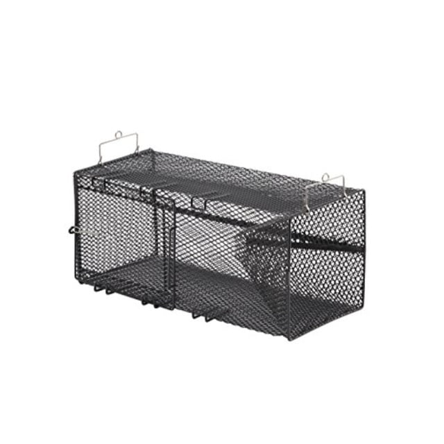 frabill minnow trap, 8 x 8 x 18inch, black