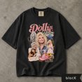 thumbnail image 2 of Dolly Vintage Hip Hop Country Portrait Western Graphic T-Shirt, 2 of 3