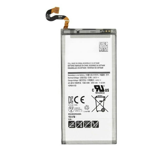 axGear Batterie S8 pour Samsung Galaxy S8 Smartphone EB-BG950ABE Remplacement