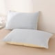 thumbnail image 3 of Funda de aislamiento del núcleo de la almohada de fibra de poliéster transpirable | Diseño de envoltura completa amarilla | Resistente al aceite y que absorbe el sudor | Funda de almohada protectora, 3 of 5