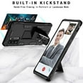 thumbnail image 5 of Pour Samsung Galaxy Note20 Ultra Armure de Soldat Étui de Protection Antichoc TPU + PC Magnétique avec Support, 5 of 5