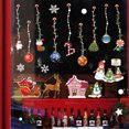 thumbnail image 3 of Hardlegix Christmas Window Stickers, Snow Flakes Stickers Christmas Window Decorations Window Clings Decal Wall Stickers, Glass Decal Mural New Year Christmas Decoration, 3 of 6