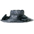 thumbnail image 3 of Imountek Outdoor Wide Brim Sun Bucket Hat with 2 Solar Fan UV Protection Unisex Fishing Hat, Dark Grey Ink, 3 of 8