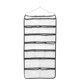 thumbnail image 5 of Soporte para joyas, bolsa de almacenamiento colgante de doble cara, soporte para ropa interior, durabilidad probada en el tiempo, 5 of 10