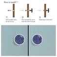 thumbnail image 4 of 4 Pcs Candy Knobs for Kitchen Cabinet Cupboard Dresser Bookcase Drawer Pulls Handles Round Home Decor, 4 of 5