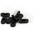 thumbnail image 7 of Eyeglass Nose Pads Covers Slip-on Silicone Glasses Nose Pad Anti Slip Soft Nose Pads for Eyeglasses Repair Kit(5 Pairs), Clear/S, 7 of 7