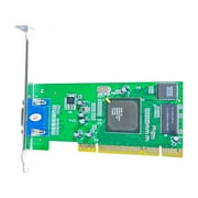 Multi-Display Tractor Card ATI Rage XL 8MB 32Bit PCI VGA Desktop PCI Video Graphics Card SDRAM for Desktop PC Computer