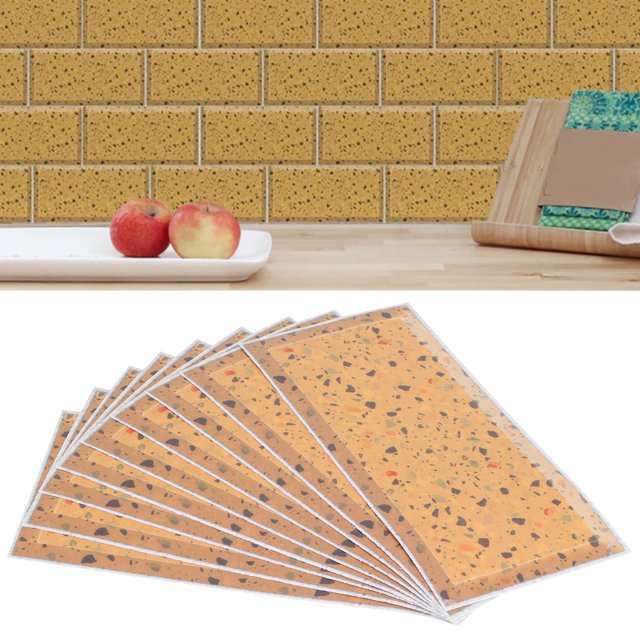Pegatinas para azulejos 9 piezas pegatinas impermeables para azulejos de cocina para cuartos de baño porche lavandería ANGGREK Otros