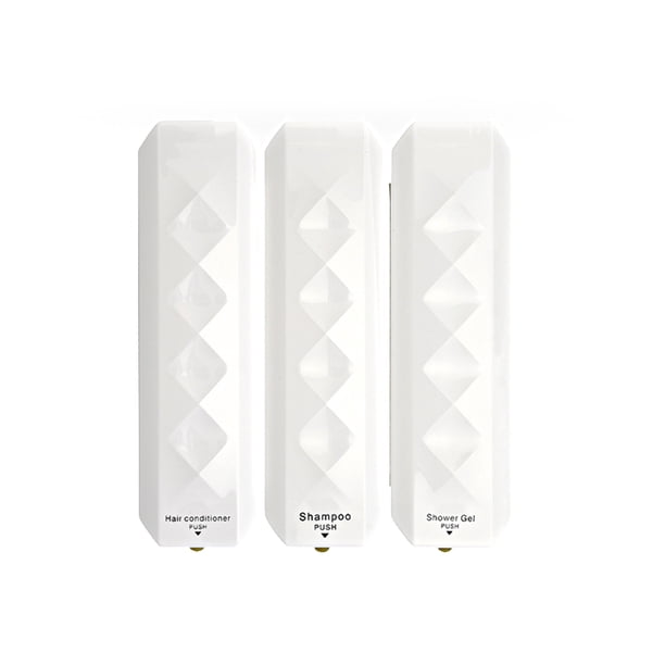 Dispensador de espuma sin perforaciones Matsuzay para baño montado en la pared color Blanco