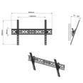 thumbnail image 5 of TV Wall Mount, Tilting TV Bracket for Most 26-55 Inch LED LCD OLED Flat/Curved TVs, TV Stand with Spirit Level, 5 of 12