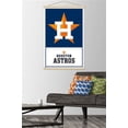 thumbnail image 2 of MLB Houston Astros - Logo 22 Wall Poster with Magnetic Frame, 22.375" x 34", 2 of 5