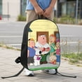 thumbnail image 6 of Family Guy Backpack, Large Capacity 17 Inch Laptop Backpack, Durable Casual Daypack, Water Resistant, 17.3x12.2x5.5 Inch, 6 of 8