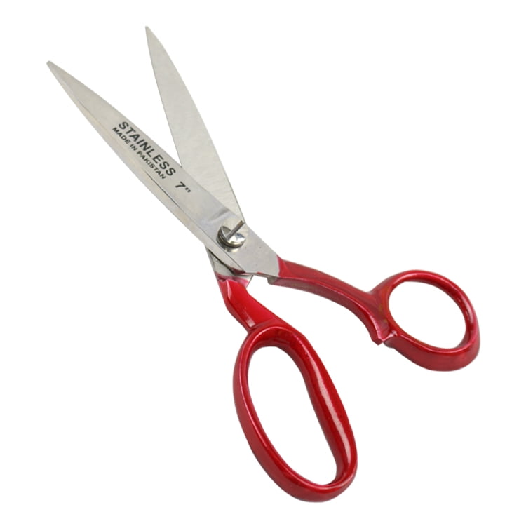 Bdeals 7" Tailor Scissors Dressmaking Craft Shear Clothing Cutters Red