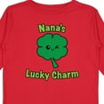 thumbnail image 4 of Inktastic Nana's Lucky Charm Boys or Girls Long Sleeve Toddler T-Shirt, 4 of 5
