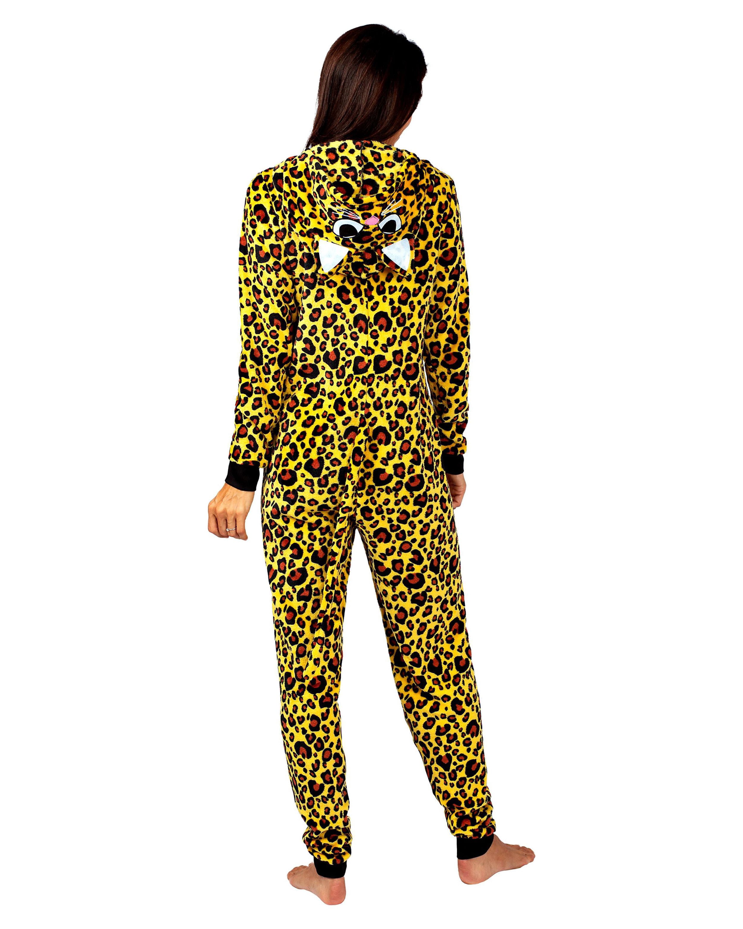 Halloween Mommy & Me Onesie Pajama Costume, Cheetah (Womens), Size: M, Prestigez