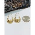 thumbnail image 6 of 14K Gold Filled Our Lady of Guadalupe Hoop Basket Earrings 3 Color / Argollas de la Virgen de Guadalupe En Oro Laminado / Christmas Gift / Valentines Day Gift, 6 of 10