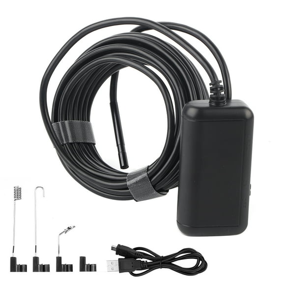 5MP Endoscope WiFi Endoscope, 5MP IP67 6 LEDs Borescope Inspection Camera, LED Endoscope Camera For Indoor-Outdoor Smartphones 2m/6.6ft Cable