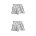 thumbnail image 1 of Sonducket Pantalones cortos de algodón y poliéster para mujer, pantalones de chándal deportivos de cintura alta informales con estilo Type7 NO7, 1 of 6