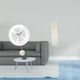 thumbnail image 2 of Adorno de reloj de pared acrílico con números arábigos y diseño ligero y silencioso para cocina, estudio, decoración de granja, combinado con, 2 of 8