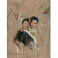 thumbnail image 2 of Wiley, Marta 25x32 Black Ornate Wood Framed with Double Matting Museum Art Print Titled - Gay In New York I, 2 of 4