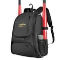 thumbnail image 3 of SHENGXINY Large-Capacity Backpack Clearance Softball Equipment Large Capacity Baseball Bag Dual Shoulder Multifunctional Backpack Black, 3 of 3