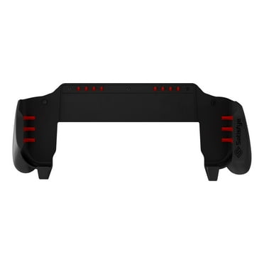 Satisfye - ZenGrip Ronin Grip, a Dockable Switch Grip Compatible with Nintendo Switch & OLED - Comfortable & Ergonomic Grip, Joy Con & Switch Control. (Black)