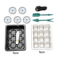 thumbnail image 4 of Storage Case Seed Starter Kits Fill Light 5 Sets Of Seedling With Lamp Durable Plastic Gardening Tools Nursery Pot, 4 of 24
