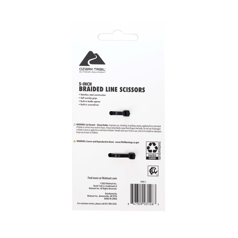 Braided Fishing Line Scissors, 3-Pack photo 3
