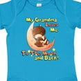 thumbnail image 4 of Inktastic My Grandma Loves Me to the Moon and Back Boys or Girls Baby Bodysuit, 4 of 5