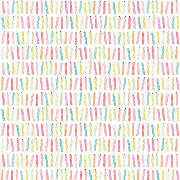 American Crafts Holiday/Event Single-Sided Cardstock 12"X12"-Candles