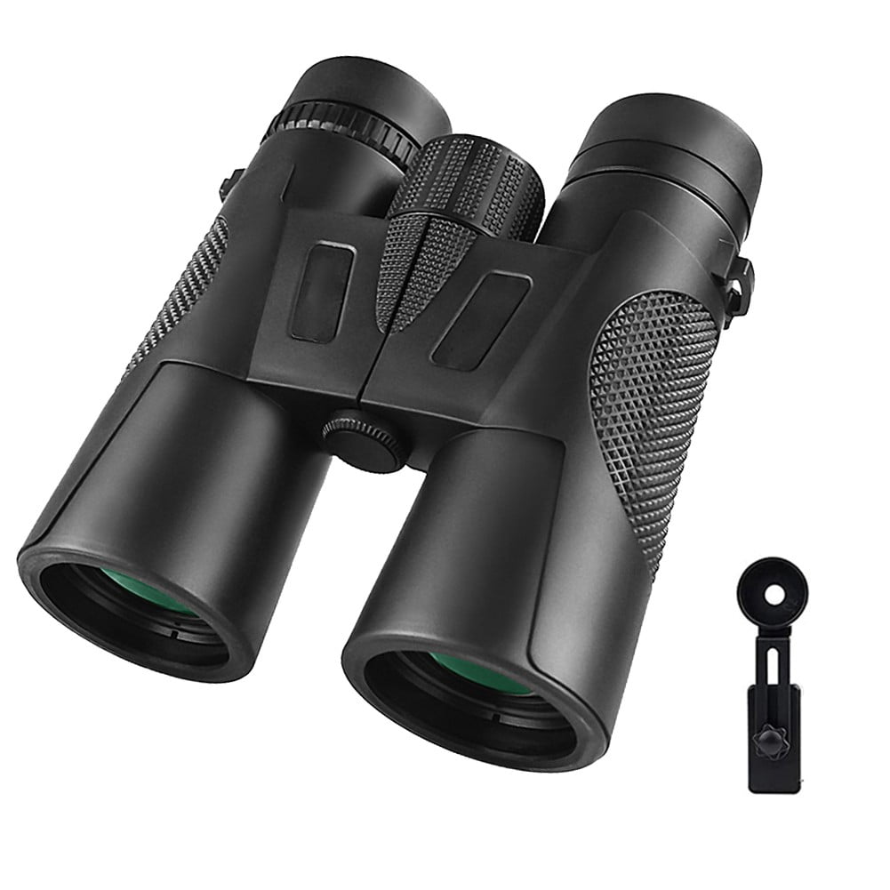 12x42 Binoculars for Adults, Professional HD Binoculars with Clear Low Light Vision, Large View Waterproof Binoculars for Bird Watching Hiking Travel Football Game