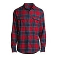 thumbnail image 5 of George Men's Long Sleeve Flannel Shirt, 5 of 6
